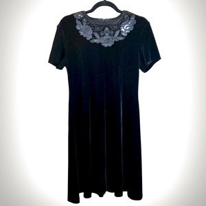 J.R Nites by Caliendo Vintage Velvet Dress